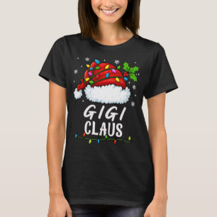 GIGI CLAUS Matching Family Christmas Pajama T-Shirt