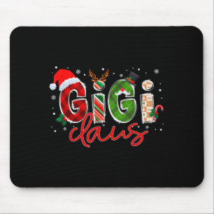 Gigi Claus Santa Claus Family Matching Christmas P Mouse Mat