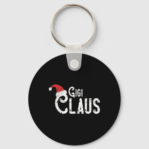 Gigi Claus - Traditional Santa Matching Family Chr Key Ring