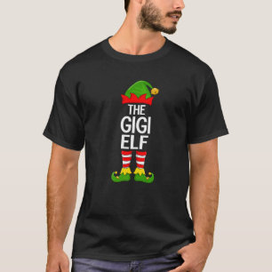 Gigi Elf Matching Family Elf Squad Women Grandma C T-Shirt