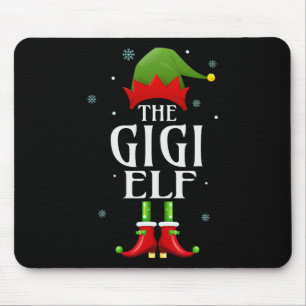 Gigi Elf Xmas Matching Family Group Christmas Part Mouse Mat