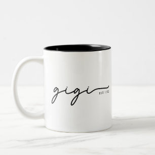 Gigi Est 20XX Mug – Personalized Grandma Gift     