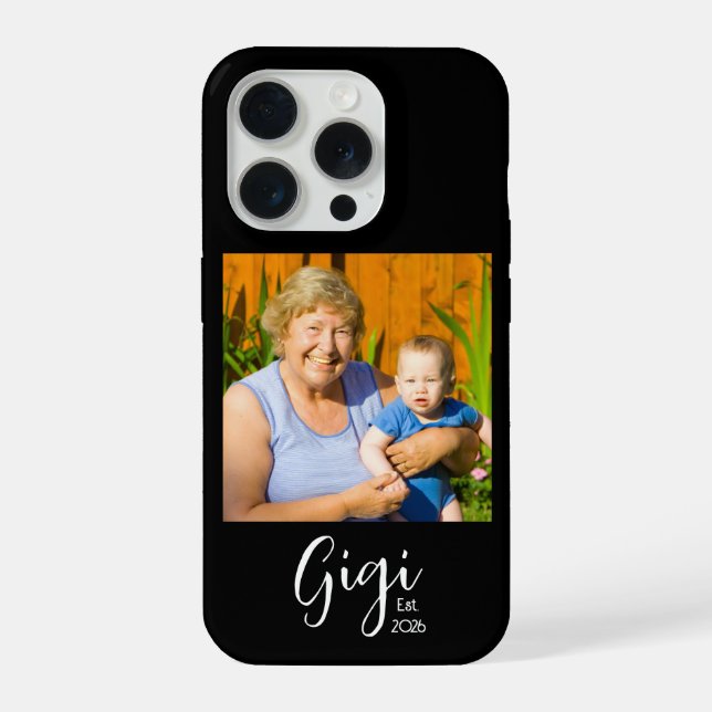 Gigi Established Photo Gift  iPhone Case (Back)