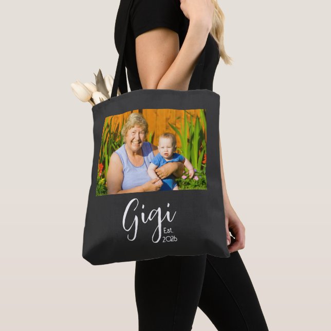 Gigi Established Photo Tote Bag (Close Up)