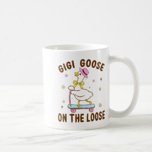 Gigi Goose On The Loose Funny Birthday Matching Fa Coffee Mug