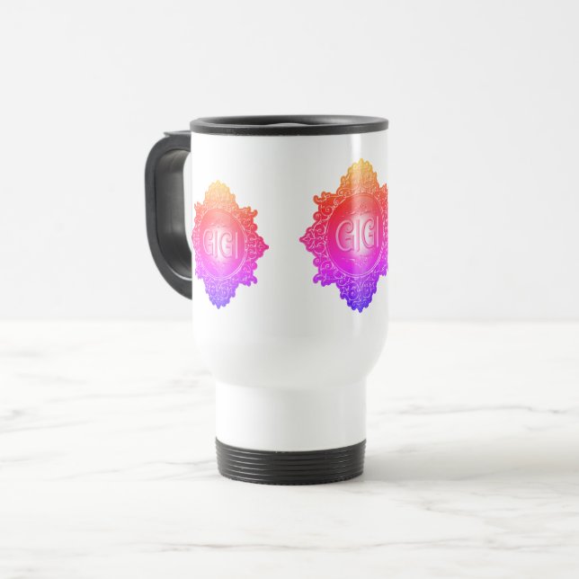 GIGI Grandmother Travel Mug (Front Left)