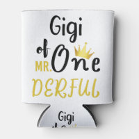 Gigi of MR Onederful Funny 1st Birthday T-Shirt