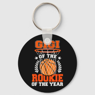 Gigi Of Rookie 1st Basball Bday Theme Matching Key Ring