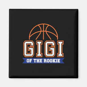 Gigi Of Rookie 1st Birthday Bysketbyll Theme Match Magnet