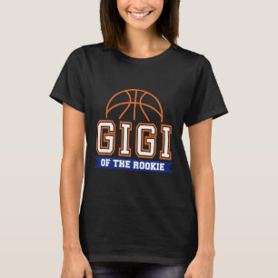 Gigi Of Rookie 1st Birthday Bysketbyll Theme Match T-Shirt
