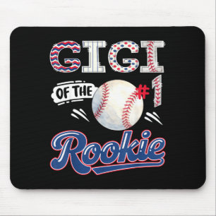 Gigi of Rookie Baseball 1st Birthday Boy Party Mouse Mat