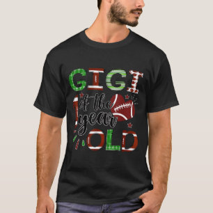 Gigi Of The 1 Year Old Football 1st Birthday Boy M T-Shirt
