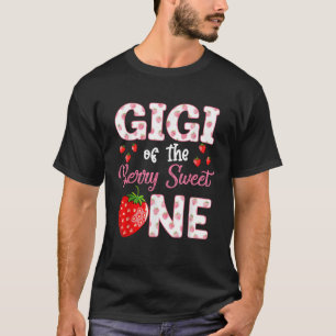 Gigi Of The Berry Sweet One Strawberry First Birth T-Shirt