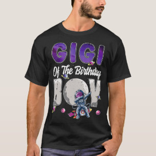Gigi Of The Birthday Astronaut Boy Space Theme  T-Shirt