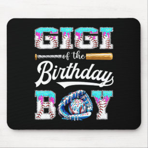 Gigi Of The Birthday Boy Baseball Ice Cream Drip M Mouse Mat