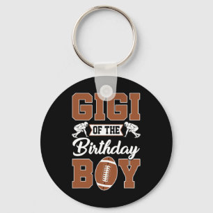 Gigi Of The Birthday Boy Football Party Family Mat Key Ring