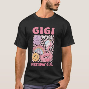 Gigi of the Birthday Girl Pool Party Family Party T-Shirt