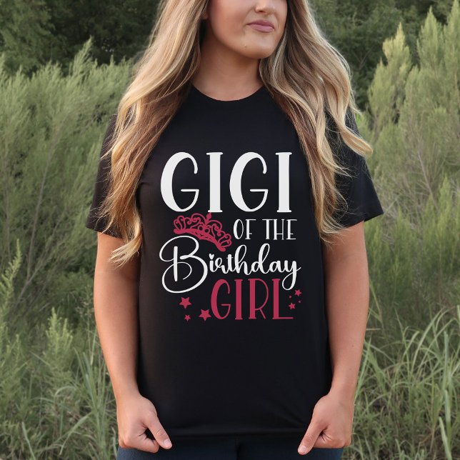 Gigi of the Birthday Girl Squad Custom Matching T-Shirt (Creator Uploaded)