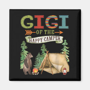 Gigi Of The Happy Camper First Birthday Camng  Magnet