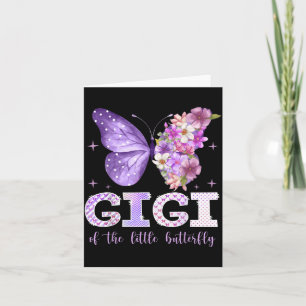 Gigi of The Little Butterfly 1st Birthday Girl Card