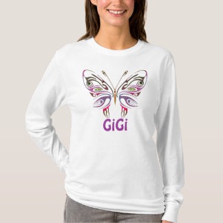 GiGi Personalised Butterfly T-Shirt