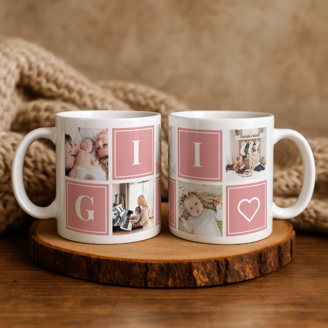 Gigi Photo Collage Custom Giant Coffee Mug (Creator Uploaded)