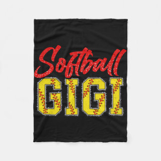 Gigi Retro Groovy Loud Proud Sport Game Catcher  Fleece Blanket