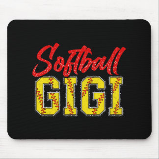 Gigi Retro Groovy Loud Proud Sport Game Catcher  Mouse Mat