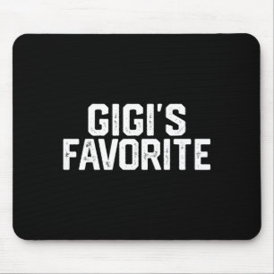 Gigi’s Favorite Funny Grandparent Granhild Vintage Mouse Mat