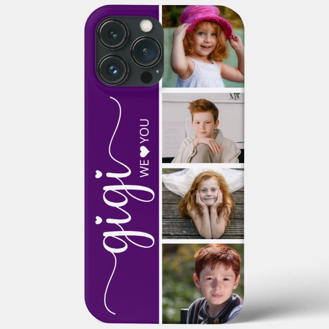 Gigi We Love You Photo Case-Mate iPhone Case (Back)