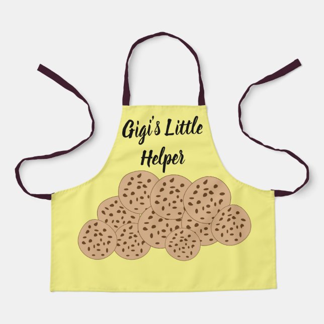 Gigi's Little Helper Child Apron (Personalise) (Front)