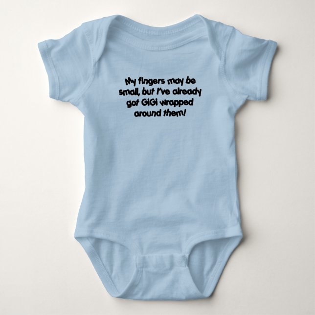 GiGi's Wrapped! Baby Bodysuit (Front)