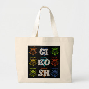 Gikomba Kamkunji Maasai Market Ultimate shopping Large Tote Bag