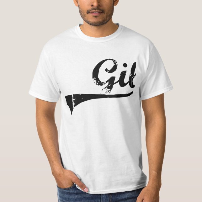 Gil Classic Style Name T-Shirt (Front)
