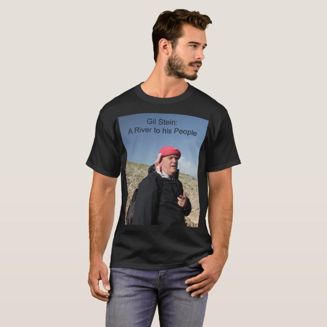 Gil Stein River Photo Humour T-Shirt (Front Full)