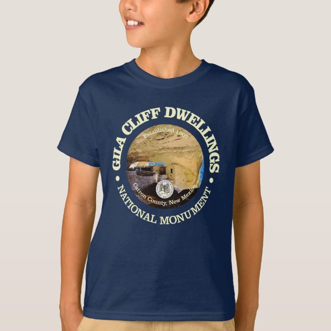Gila Cliff Dwellings (NM) T-Shirt (Front)