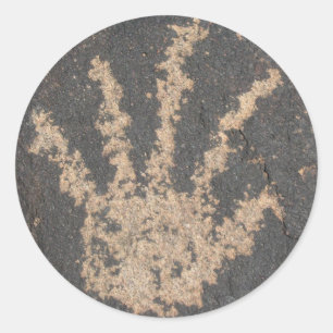 Gila Lefty Classic Round Sticker