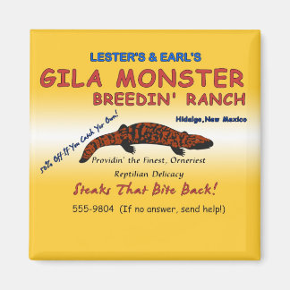 Gila Monster Steaks Magnet