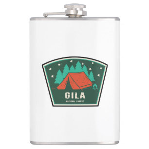 Gila National Forest Camping Hip Flask