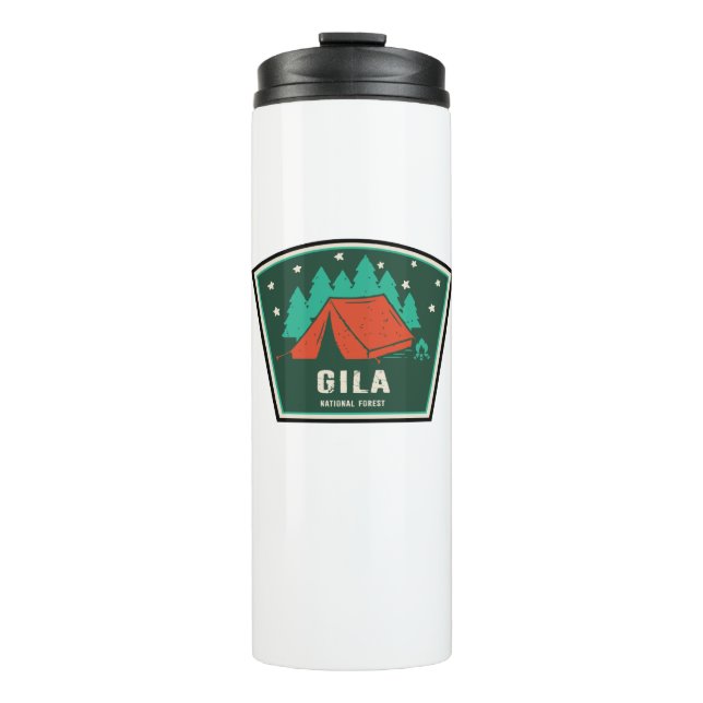 Gila National Forest Camping Thermal Tumbler (Front)