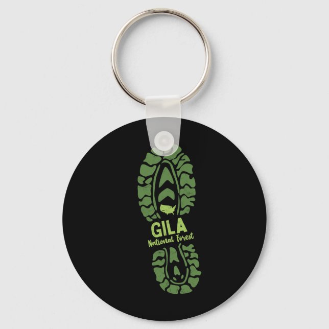 Gila National Forest New Mexico Nm Wilderness Vaca Key Ring (Front)