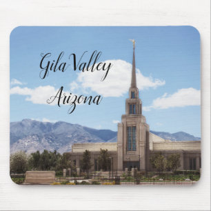 Gila Valley Arizona Temple Mouse Mat