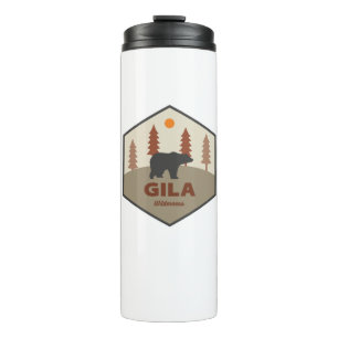 Gila Wilderness New Mexico Bear Thermal Tumbler