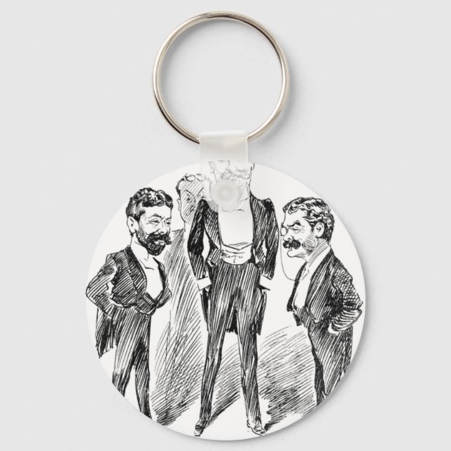 gilbert and sullivan key ring (Front)