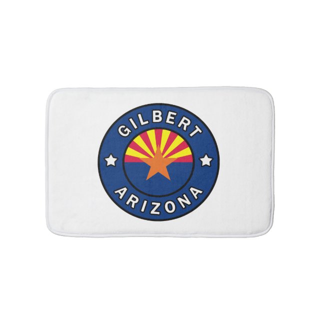 Gilbert Arizona Bath Mat (Front)