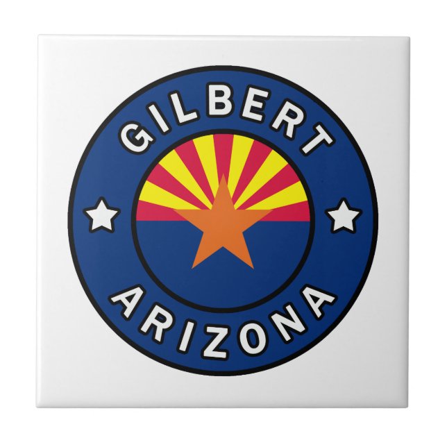 Gilbert Arizona Tile (Front)