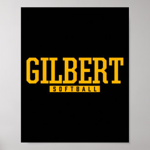 Gilbert High School Softll Poster