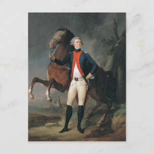Gilbert Motier  Marquis de la Fayette, 1788 Postcard