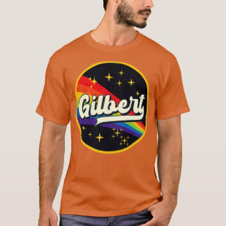 Gilbert Rainbow In Space Vintage Style T-Shirt