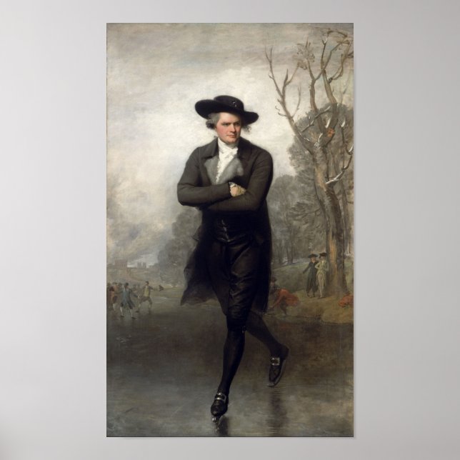 Gilbert Stuart The Skater Poster (Front)